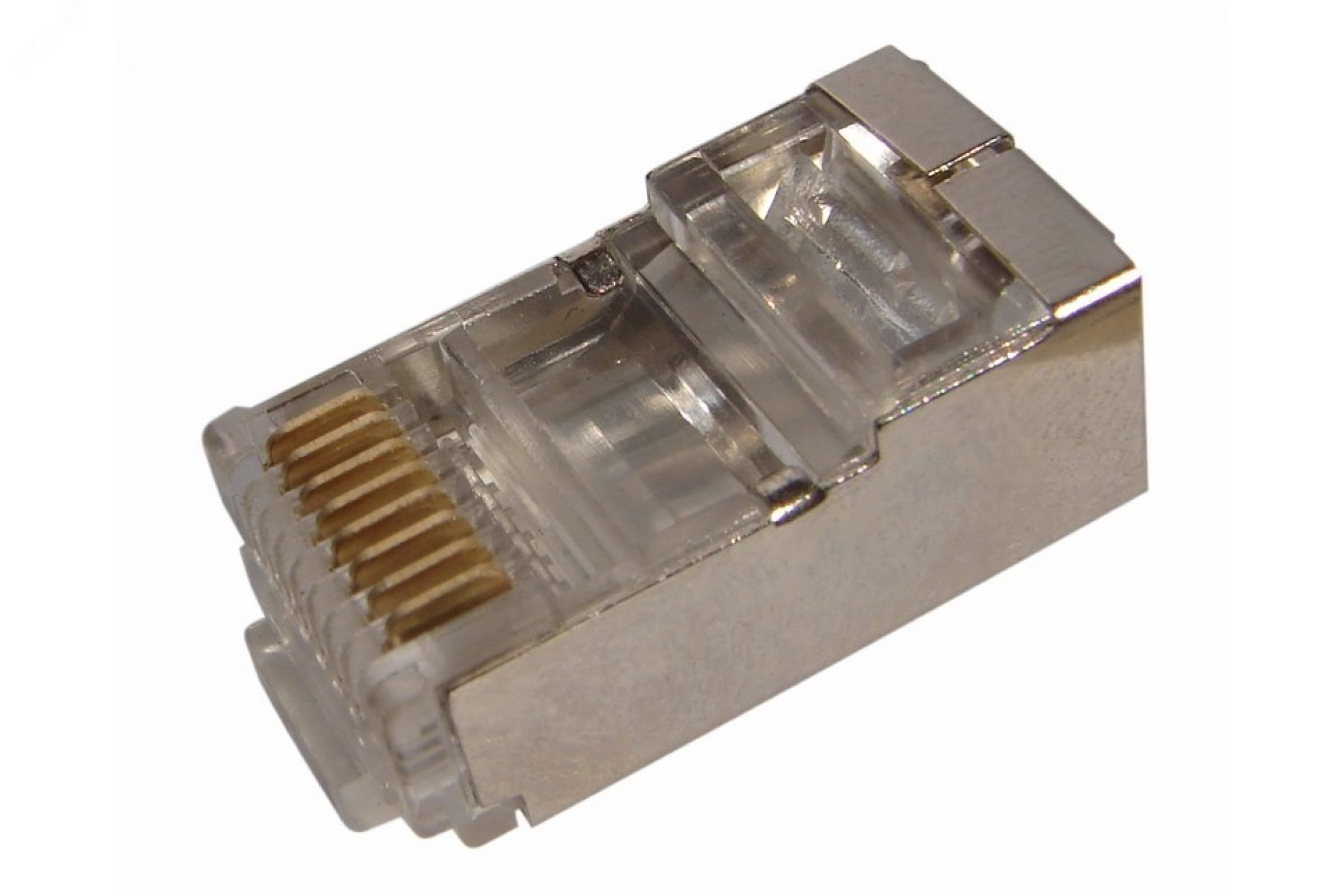 Разъем RJ-45 (8P8C) под витую пару, F/FTP, 5 категория