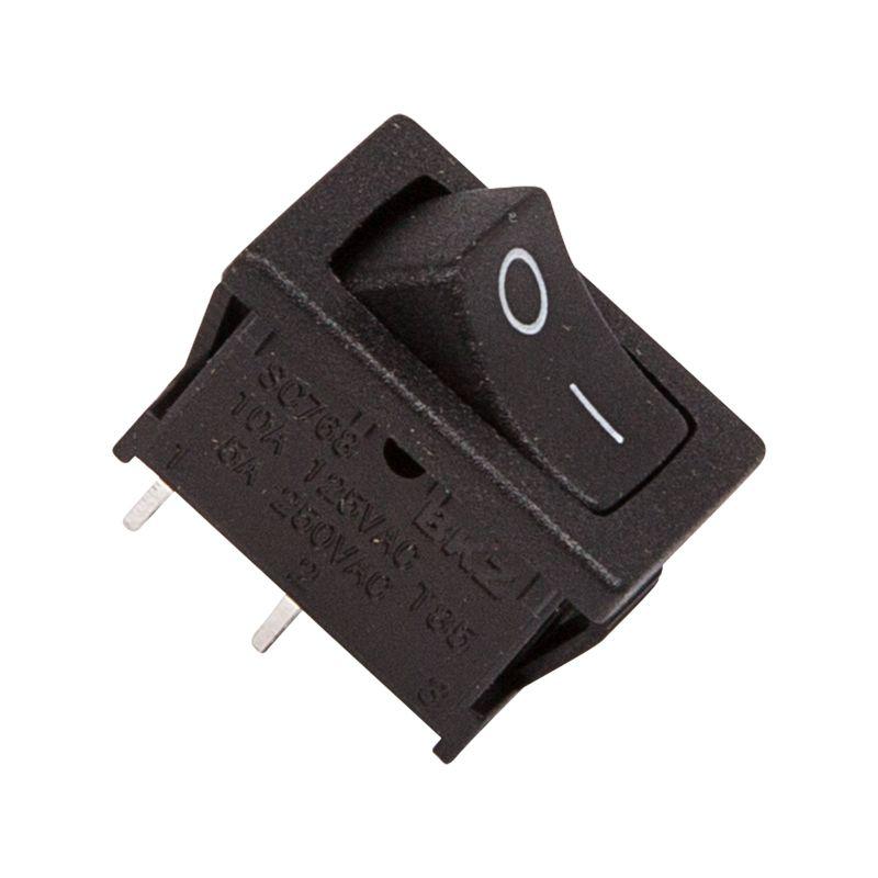 Выключатель клавишный ON-OFF (2c) 6А 250В