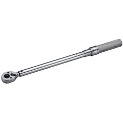 Регулируемый динамометрический ключ с реверсивной трещоткой 1/4", 5.0...25 N-m с шагом 0,2 N-m, длина 248мм