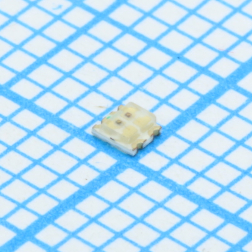 Светодиод SMD 1.6х1.5х0.4мм красный/зеленый 645нм/568нм 10мКд/14мКд 120°