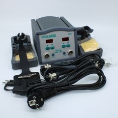 Индукционная паяльная станция с двумя паяльниками, 2х90W, 80°C-480°C, в комплекте жало QSS200-T-1.6D 2шт