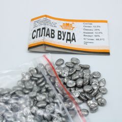 Легкоплавкий припой на основе висмута, температура плавления +65°С