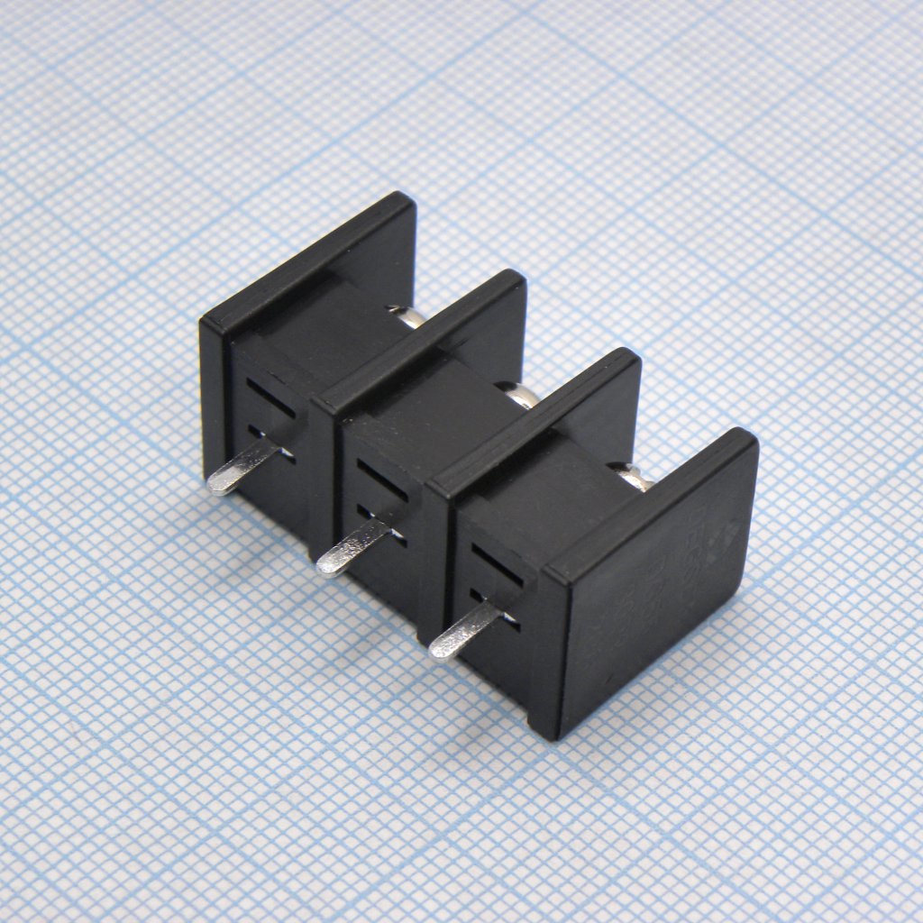 Барьерный клеммный блок 3 контакта. Серия DG55C-B