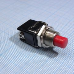 Кнопка OFF-(ON) 1A 250VAC 50000 циклов красная