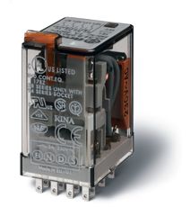 Реле миниатюрное универсальное 4CO 7А 230В AC