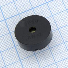 Пьезоизлучатель 70db/3v/3mA d=22  2.0kHz