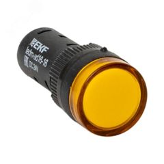Лампа сигнальная d16-24V желт светодиодная