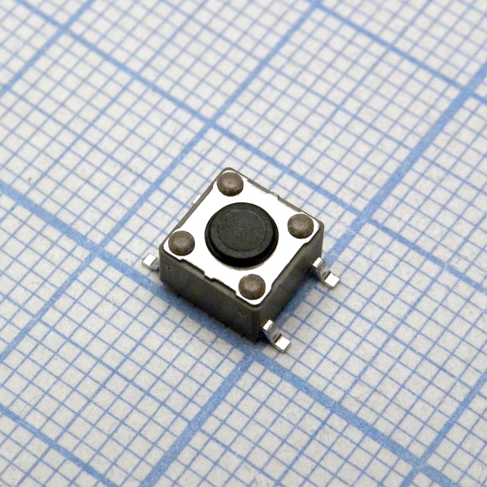 Кнопка тактильная миниатюрная SMD (6*6*4.3)