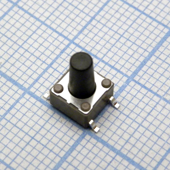 Кнопка тактильная миниатюрная SMD (6*6*9.5)