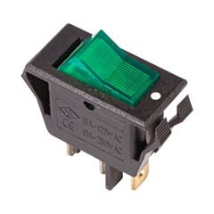 Выключатель клавишный с подсветкой ON-OFF (3c) 15А 250В