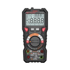 Мультиметр цифровой с True RMS, ACA/DCA/ACV/DCV/R/C/F/t, автоматический выбор пределов измерений, NCV