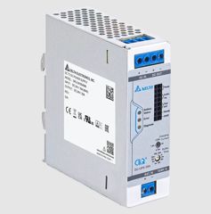 UPS модуль, 24VDC / 20A, 480W; для компенсации провалов напряжения, 3,4 - 100Ah, номинальное напряжение аккумулятора: 24VDC (2 х 12 VDC), габариты (мм): 124x38x117 мм, вес 0,53 кг, монтаж: на DIN рейку