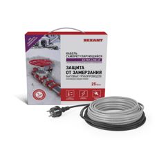 Кабель греющий саморегулирующийся Extra Line 25MSR-PB, на трубу, 2м/50Вт 51-0637