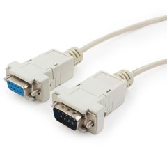 Кабель модемный RS232, оконеченный разъемами DB9M\DB9F, длина 1,8 метра