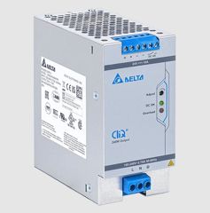 Источник питания, однофазный, 24VDC / 10A, 240W; диапазон входных напряжений: 85 - 276VAC, габариты (мм): 124x60x117, вес 0,94 кг, монтаж: на DIN рейку