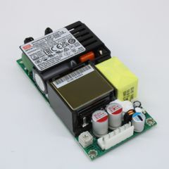 AC-DC, 140.4Вт (вент.200.4Вт), ККМ, вход 80…264V AC, 47…63Гц /113…370В DC, выход 12В/11.7A (вент.16.7А), рег. вых 11.4…12.6В, изоляция 4000В AC, 2xMOPP, открытая плата 101.6х50.8х25.4мм, -40…+80°С, доп. выход 12В/0.5А