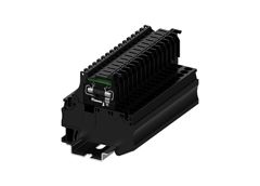 Предохранительная клемма, тип предохранителя: 5x20, LED 250V, тип фиксации провода: винтовой, номинальное сечение: 4 мм кв., 6,3A, 500V, ширина: 6,5 мм, цвет: черный, тип монтажа: DIN35