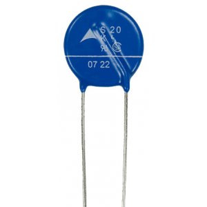 Варистор 250Vac/320Vdc, 8000A, 390V(1mA), 1Вт, радиальные выводы, россыпь