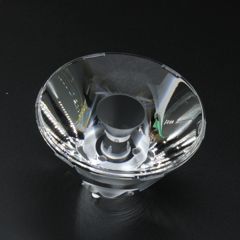 Линза для светодиода 3535/3030/5050XML, эфф=93%, ~2°, D=56мм H:38мм, PMMA