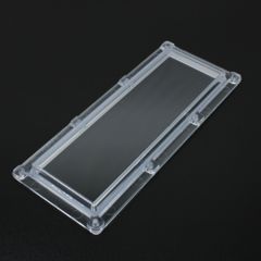 Групповая прямоугольная линза крышка формфактор линз 2x6, 3x8 под светодиоды 3030/3535/5050,, 173x71.4мм PС