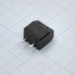 Винтовой клеммный блок с защитой провода, 2 контакта. Серия DG306-5.0