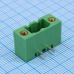 Разъемный клеммный блок на плату, 2 контакта. Серия 2EDGRM-5.0