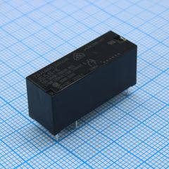 Реле силовое, 10А, 5В, SPDT одна группа на переключение (29x10x12.5)мм монтаж в отверстие