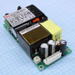 AC-DC, 144Вт (вент.201.6Вт), ККМ, вход 80…264V AC, 47…63Гц /113…370В DC, выход 48В/3.0A (вент.4.2А), рег. вых 45.6В…50.4В, изоляция 4000В AC, 2xMOPP, открытая плата 101.6х50.8х25.4мм, -40…+80°С, доп. выход 12В/0.5А