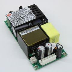 AC-DC, 145.8Вт (вент.205.2Вт), ККМ, вход 80…264V AC, 47…63Гц /113…370В DC, выход 54В/2.7A (вент.3.8А), рег. вых 52В…58В, изоляция 4000В AC, 2xMOPP, открытая плата 101.6х50.8х25.4мм, -40…+80°С, доп. выход 12В/0.5А