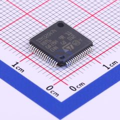 Микроконтроллер STM 32-бит ядро ARM Cortex M4 RISC 128кБ Флэш-память питание 1.8В/2.5В/3.3В 64-Pin LQFP лоток