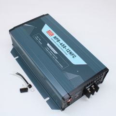 AC/DC зарядное устройство, 14.4V/25A, вход 90…264VA C, 47…63Гц /127…370В DC, изоляция 3000В AC, PFC, CAN, NFC, программируемый, для свинцовых (обслуживаемых, гелевых, AGM) и Li-ion (Fe, Mn), 4 стадии заряда, 205*135*55мм, -30…+70°С