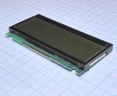 ЖКИ графич, 122 x 32, STN Ж-Зел Positive/Transfl, подсветка LED Ж-Зел, VDD = 5V, 6 o`cl, -20...+70C