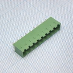 Разъемный клеммный блок на плату, 9 контактов. Серия 2EDGVC-5.08